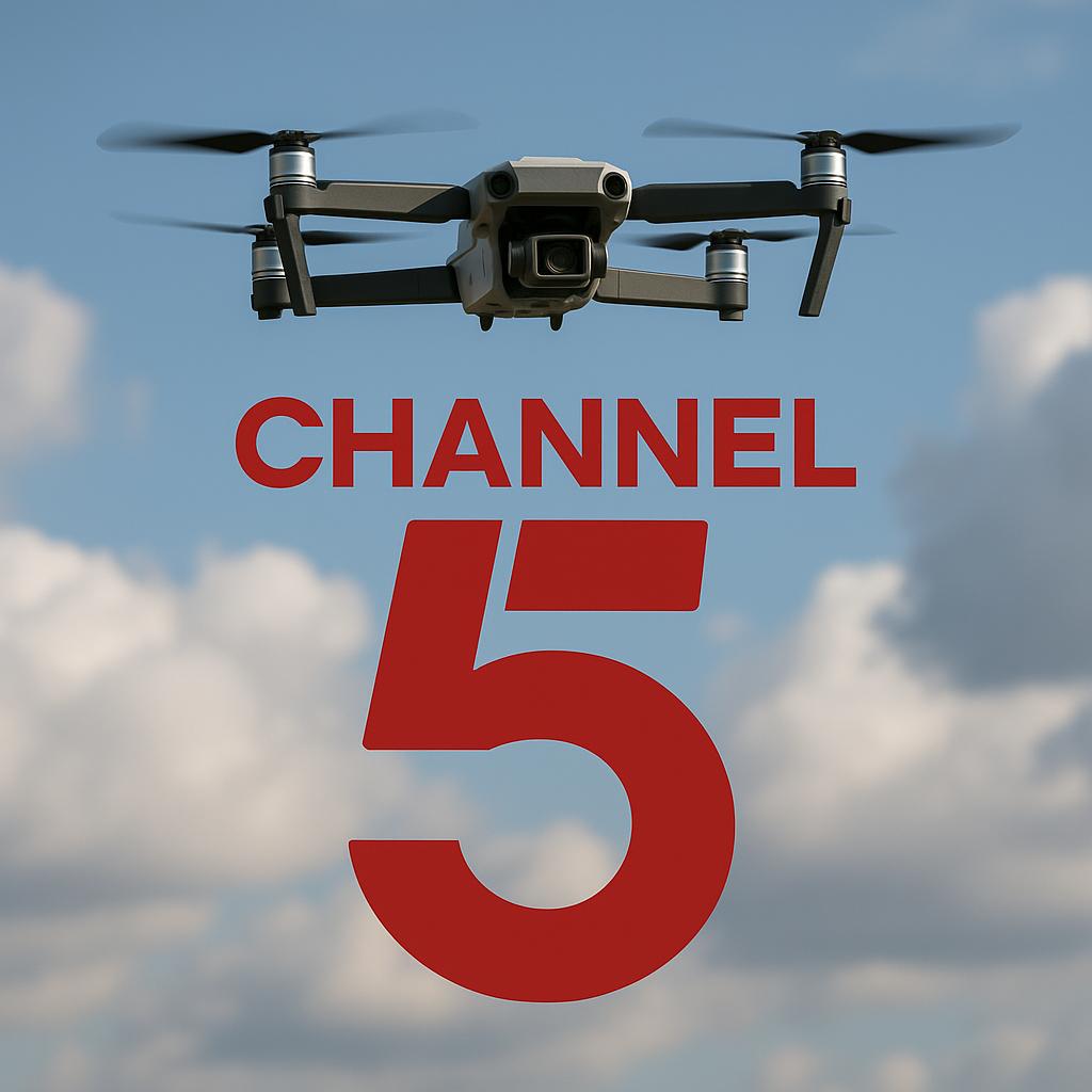SKYCAM FRANCHISEE LANDS EXCITING JOB WITH CHANNEL 5 — ANOTHER HEAD OFFICE GENERATED LEAD